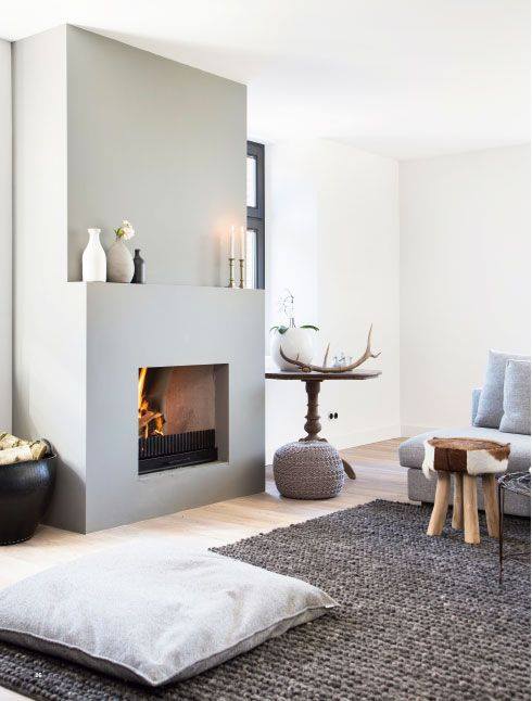 Inspirerende haarden ideeën voor het interieur nieuws ... Schouw natuursteen woonkamer