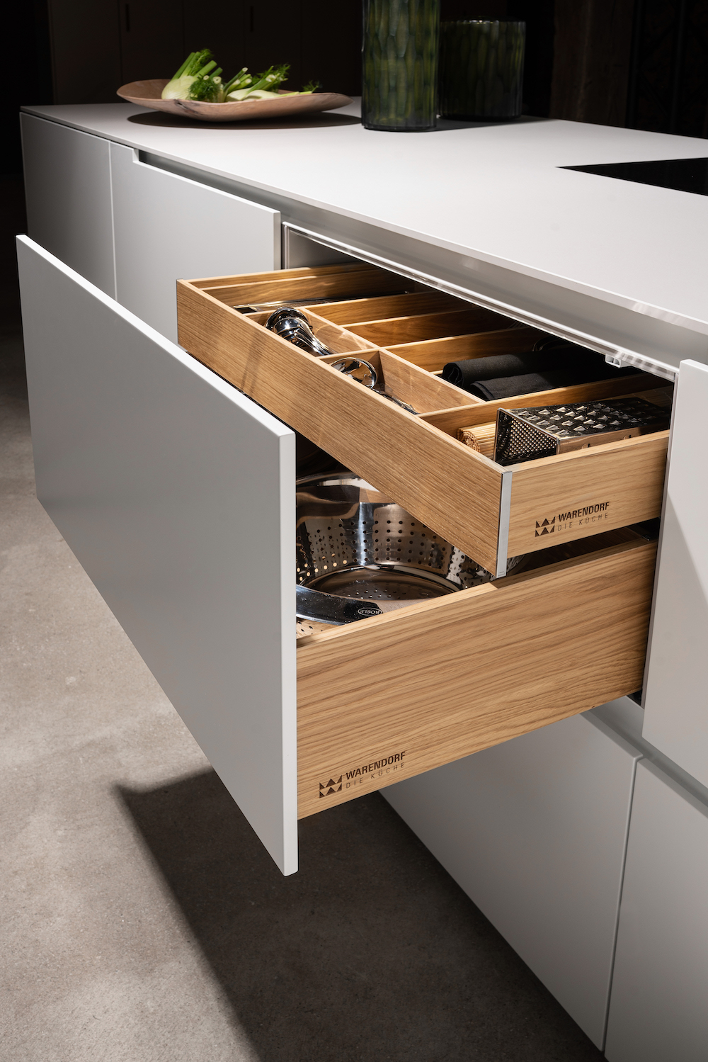 Warendorf keuken detail lades #warendorf #keuken #keukenkopen #design #keukendesign #designkeuken