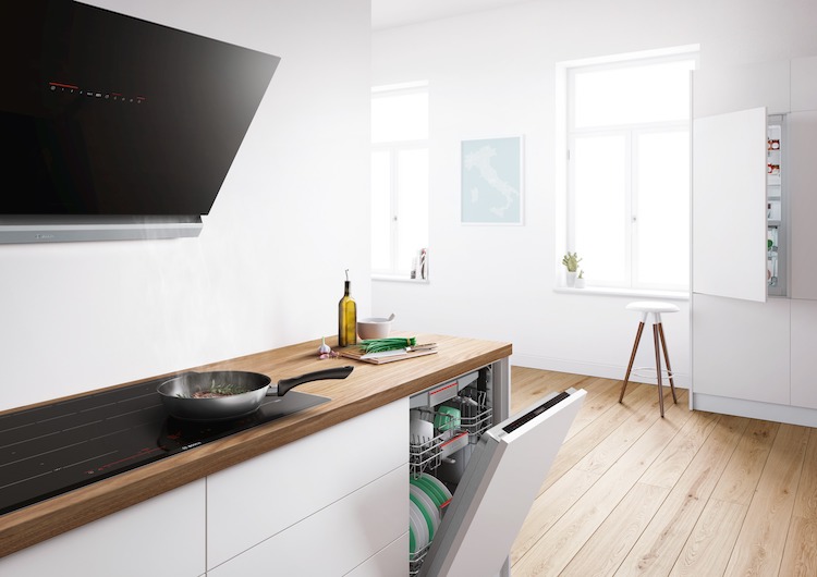 Keuken kopen? Tips voor een energiezuinige en duurzame keuken #keuken #verbouwen #energiezuinig #duurzaam #groen #duurzamekeuken #enviroo #bosch #afzuigkap