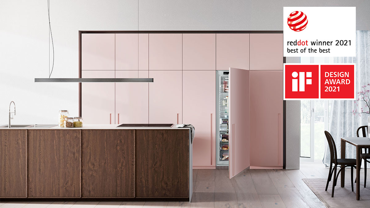 Liebherr inbouwkoelkasten design awards #keuken #inbouwkoelkast #koelkast #designawards #ifaward #reddotaward