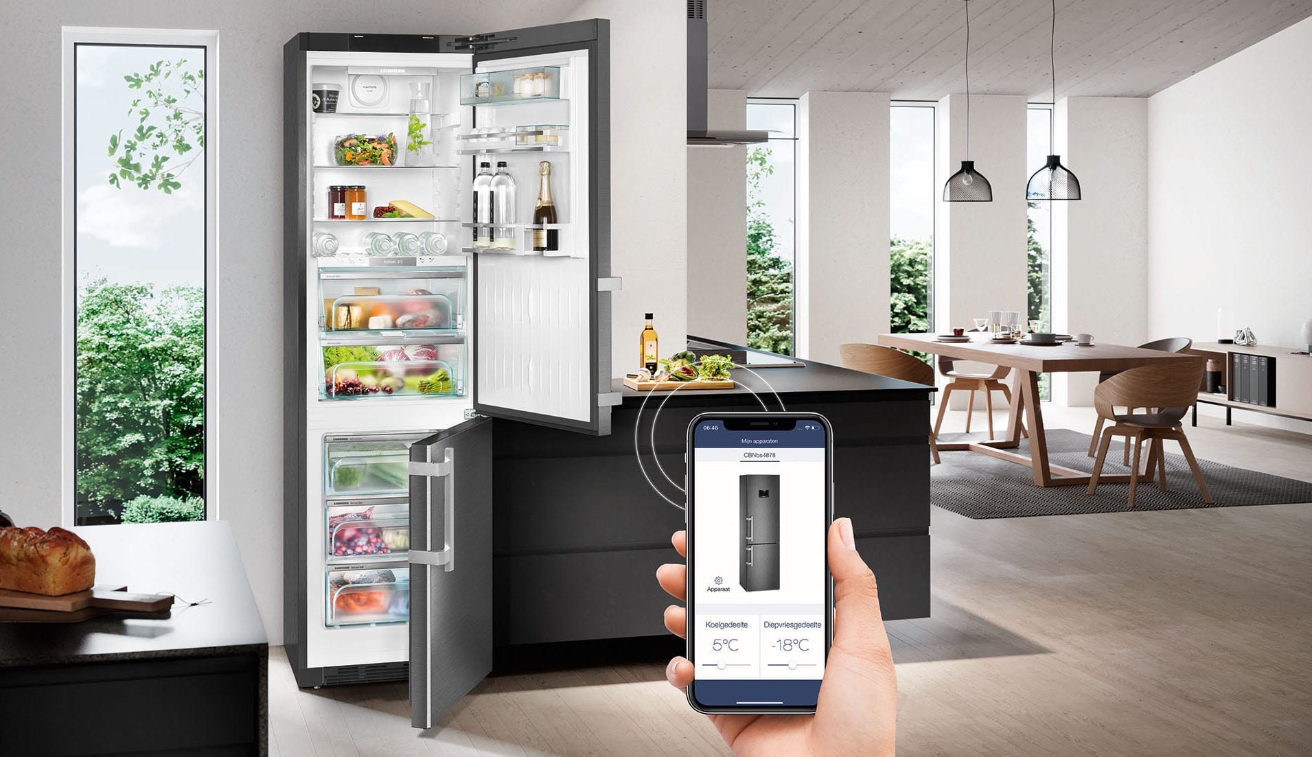 Alles over koelen. Koelkasten en vriezers en hun energielabels. Smart koelkasten en nofrost. #koelkast #koelen #vriezers #liebherr