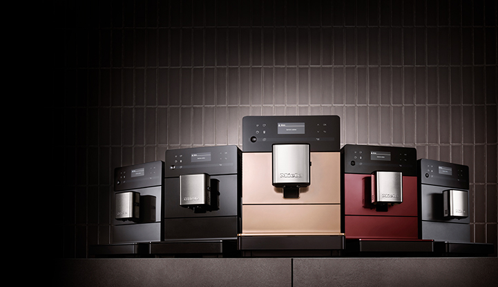 De nieuwe vrijstaande koffieautomaat van Miele in verschillende kleuren #koffieautomaat #koffie #espresso #cappuccino #miele #keuken