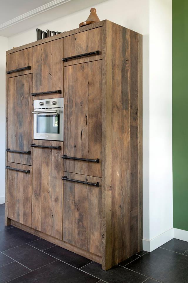 Keukeninspiratie! oud houten keuken van restylexl nieuws ...