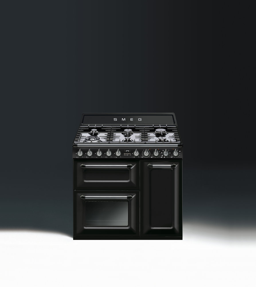 Smeg fornuis TR93 zwart