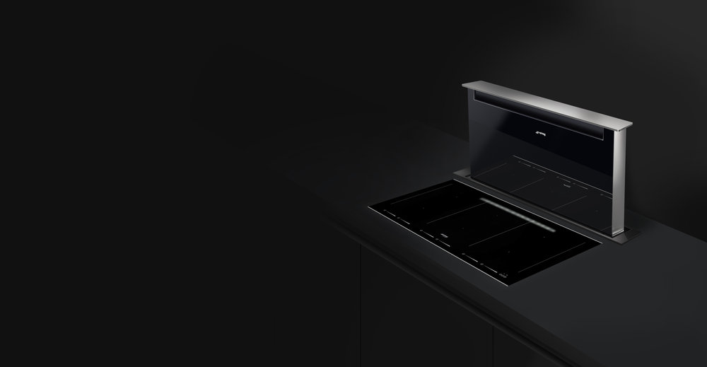 Smeg downdraft Dolce Stil Novo - #afzuigkap #kookplaat