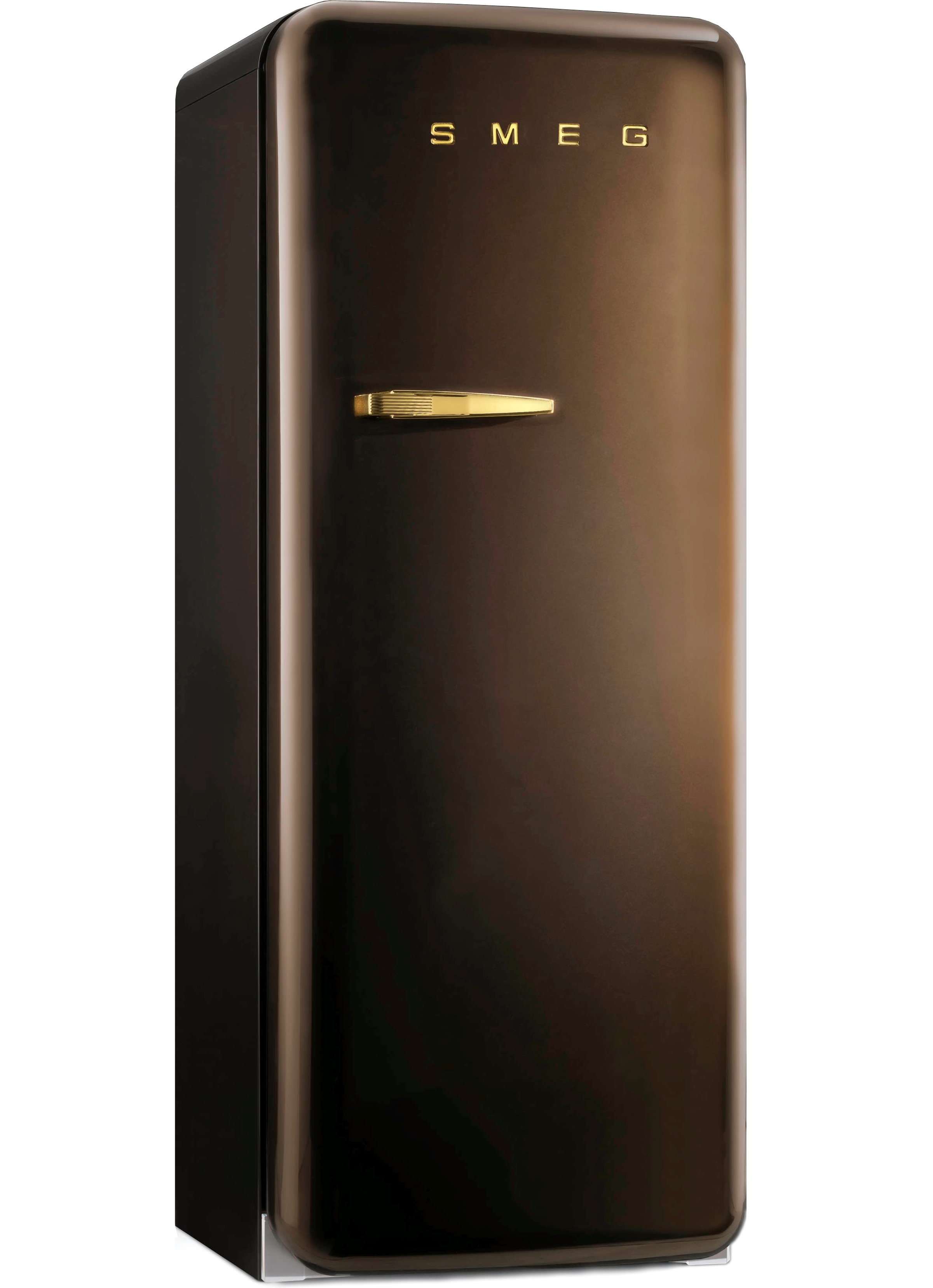 Smeg koelkast FAB28 chocolade bruin in jaren 50 stijl #koelkast #smeg