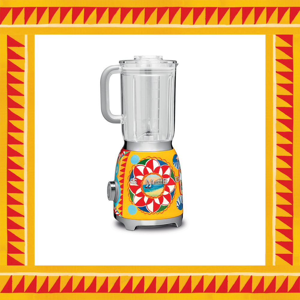 Smeg blender 50's style - design Dolce&Gabbana collectie Sicily is my love #keuken #keukenapparaten #DGsicilyismylove