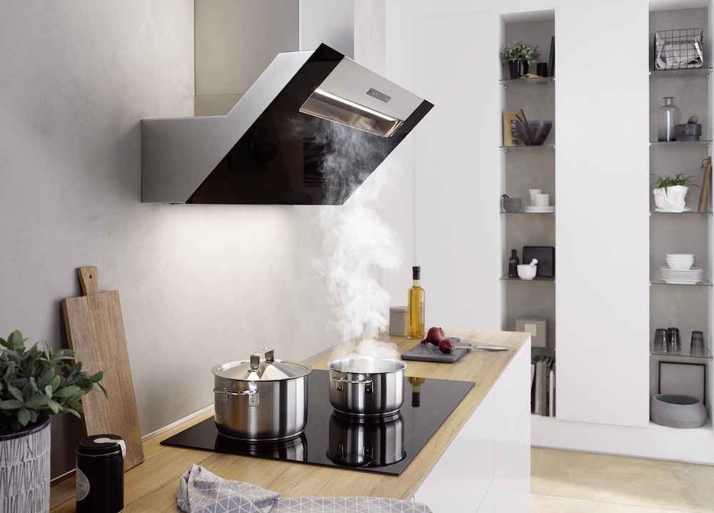 Praten Lezen zeil Design voor de keuken - berbel 'hoofdvrije' wandkappen - UW-keuken.nl