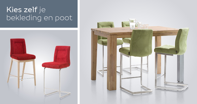 Maak van je keuken een woonkeuken met de meubels van Henders & Hazel. Bartafel en barstoelen #bartafel #keuken #woonkeuken #barstoel #hendershazel