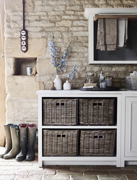 Neptune kast voor bijkeuken of waskamer-laundry room. Chichester meubel - Marin Zoon Interior Design