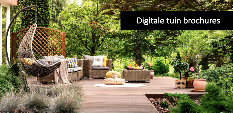 Online tuin brochures. Alles voor de tuin in digitale brochures #tuin