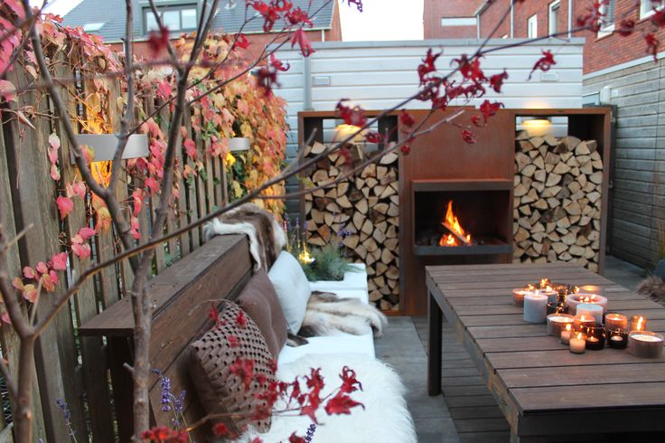 Tuinhaard van cortenstaal - ABK Outdoor- ffoto van Eigen Huis en Tuin