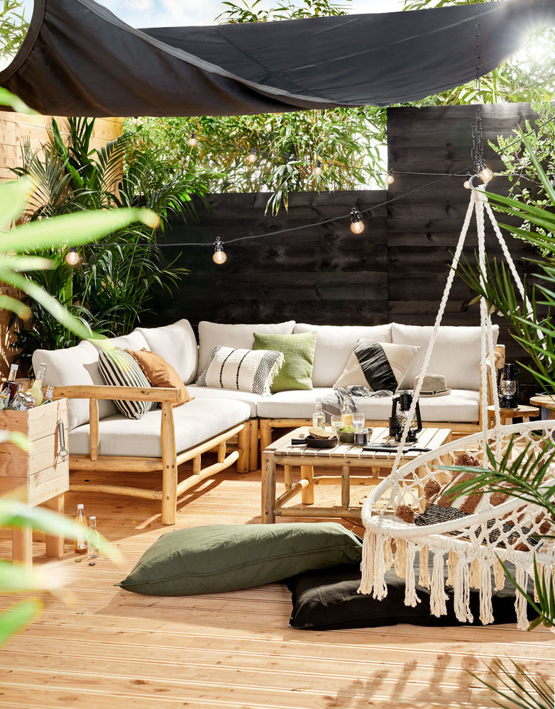 Tuininspiratie 2019. Inrichting terras  #tuin #tuininspiratie #terras #loungeset #tuinbank #tuinmeubelen #karwei