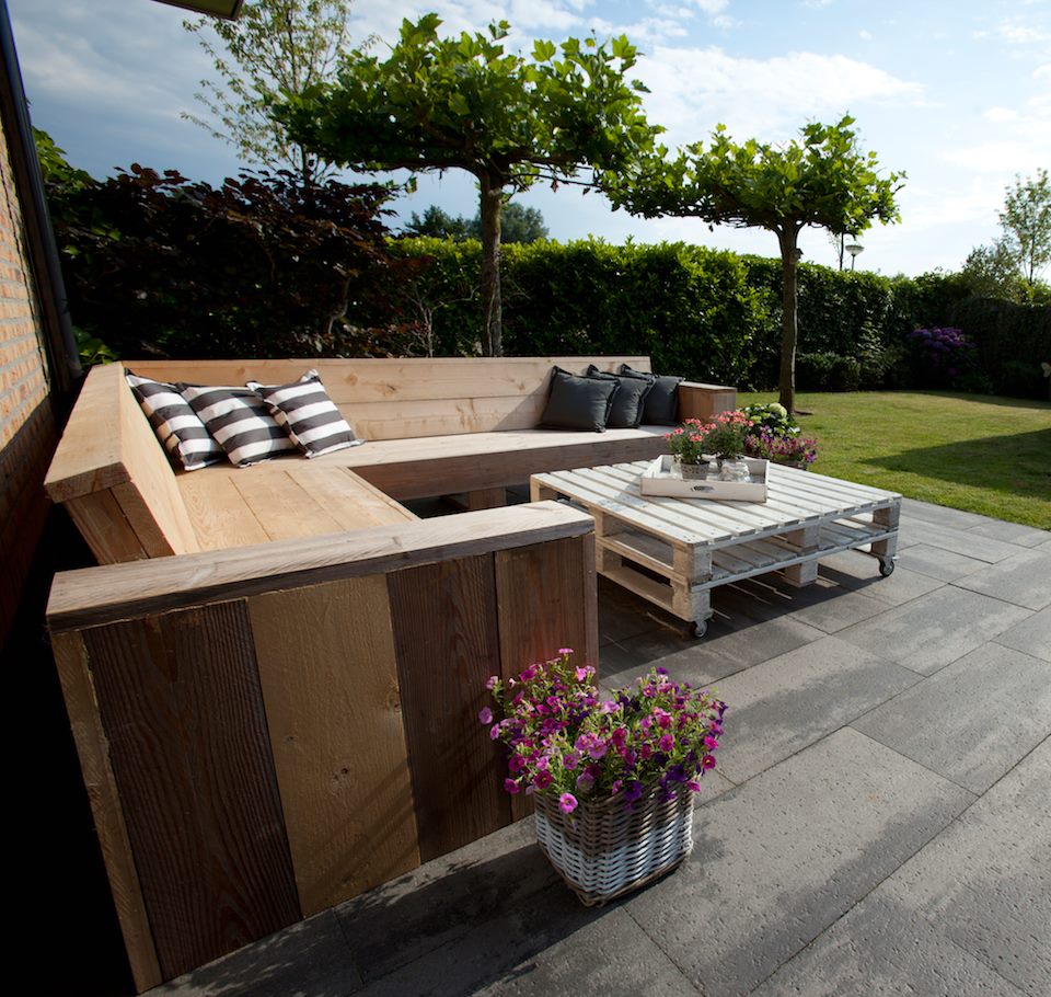 Geosteen tegels voor het terras via MBI Beton