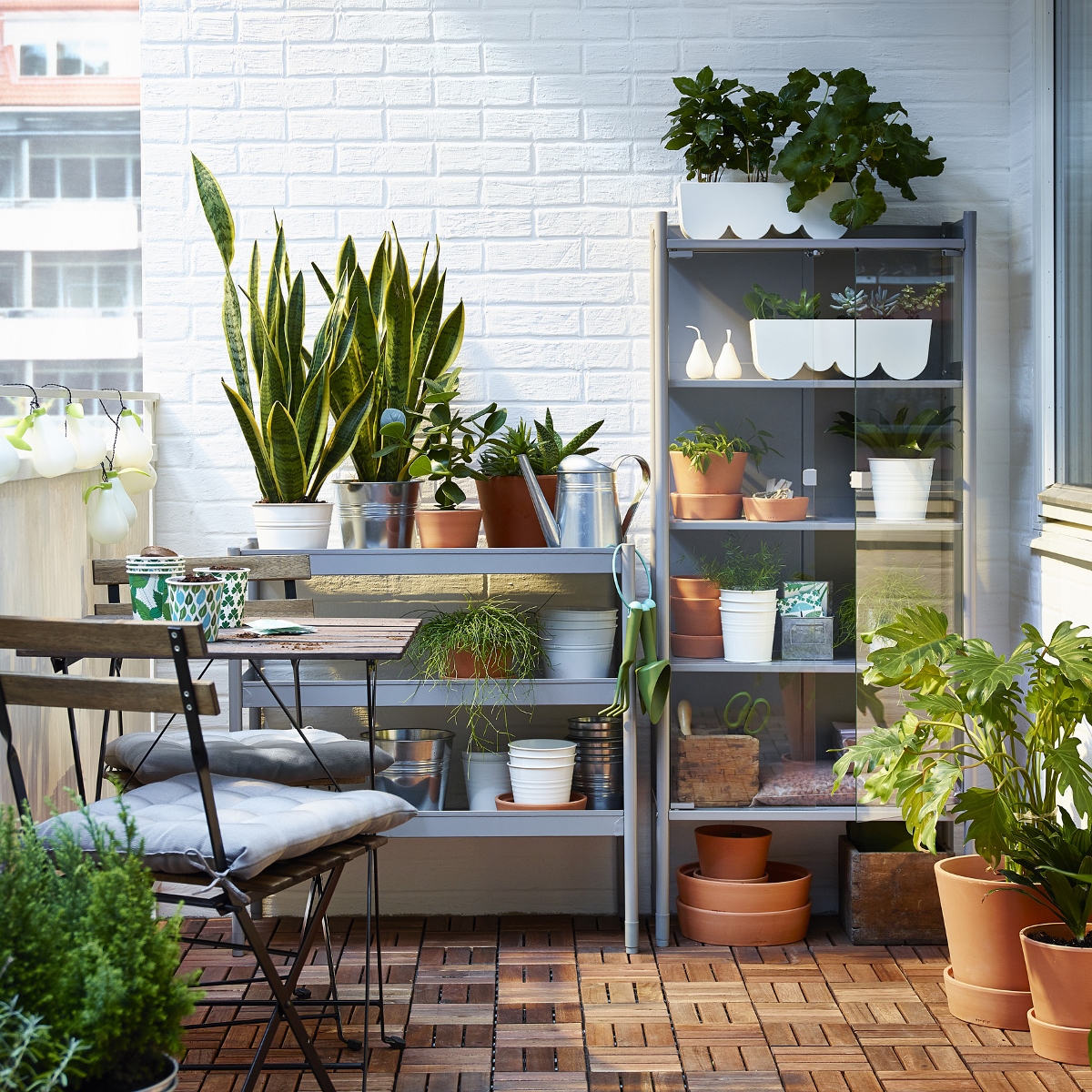 Voorlopige naam bijl Kalksteen Ikea plantenkas voor balkon of tuin - UW-tuin.nl