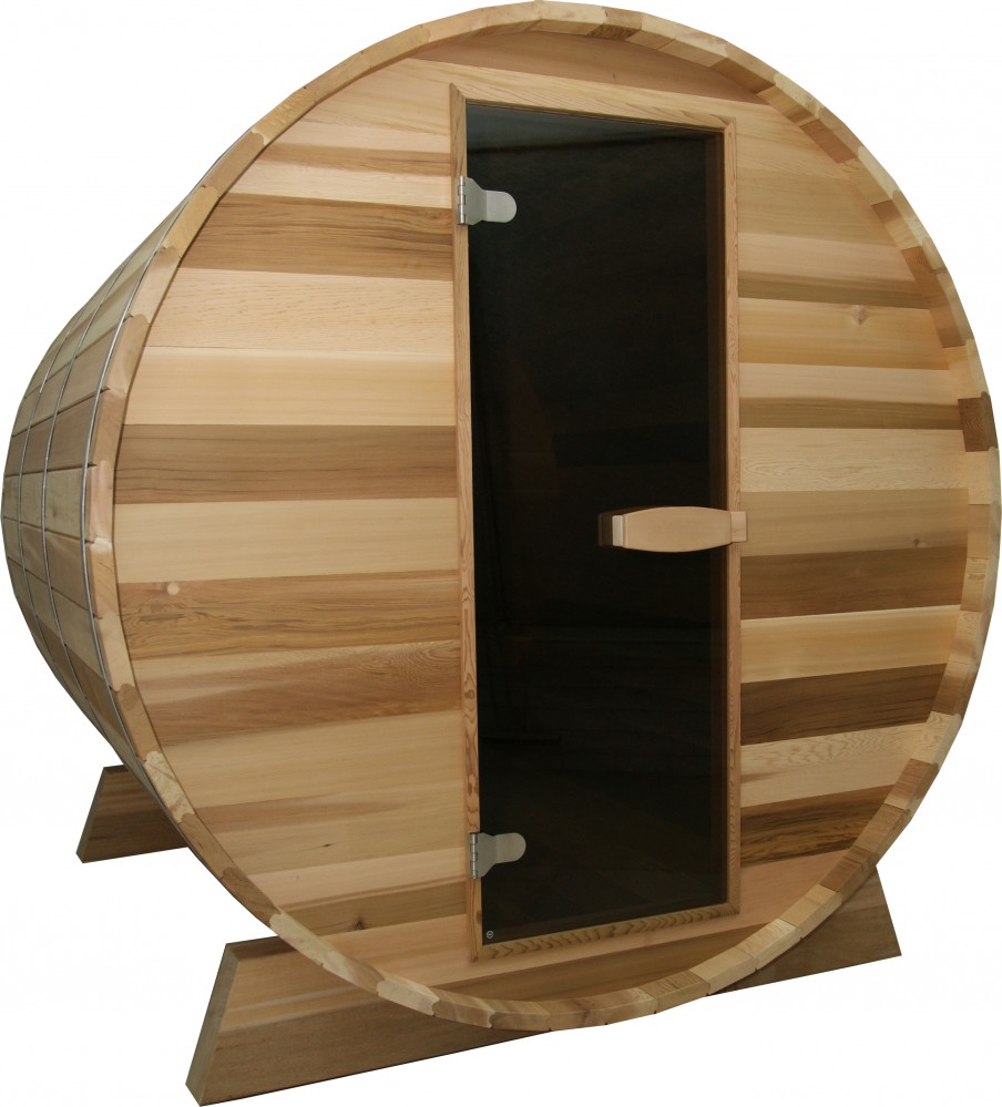 Barrel sauna voor de tuin via Cerdic