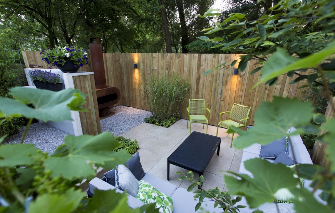 Stadstuin ontwerp Arie Tuinarchitectuur - tuinaanleg Garden Vision