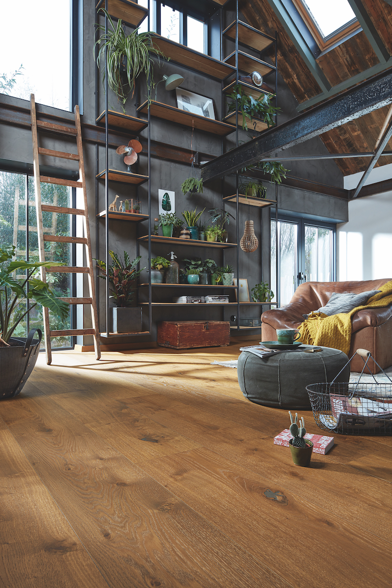Nieuwste Lindura houten vloer Houten HD400 natuurgeolied van Meister - Eik authentic Dry Wood 8748 #interieur #interieurinspiratie #houtenvloer #hout #vloer #meister #lindura