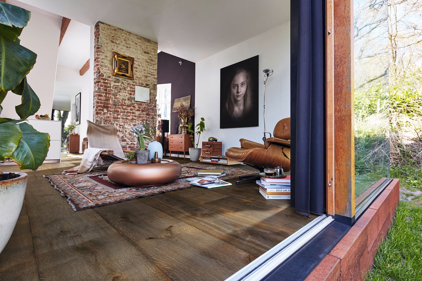 Houten vloer geolied rustiek olijfgrijs vintage. Lindura HD 300 van Meister #vloer #houtenvloer #vloeren #interieur #landelijk #landelijkwonen #interieurinspiratie