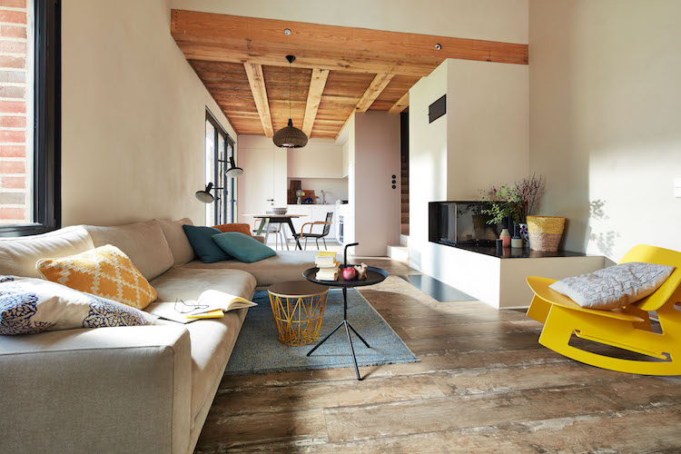 Vinylvloer met de looks van een houten vloer. Nieuwe Meister vloer zonder vinyl #meister #vinylvloer #vloer #vloeren #interieurinspiratie