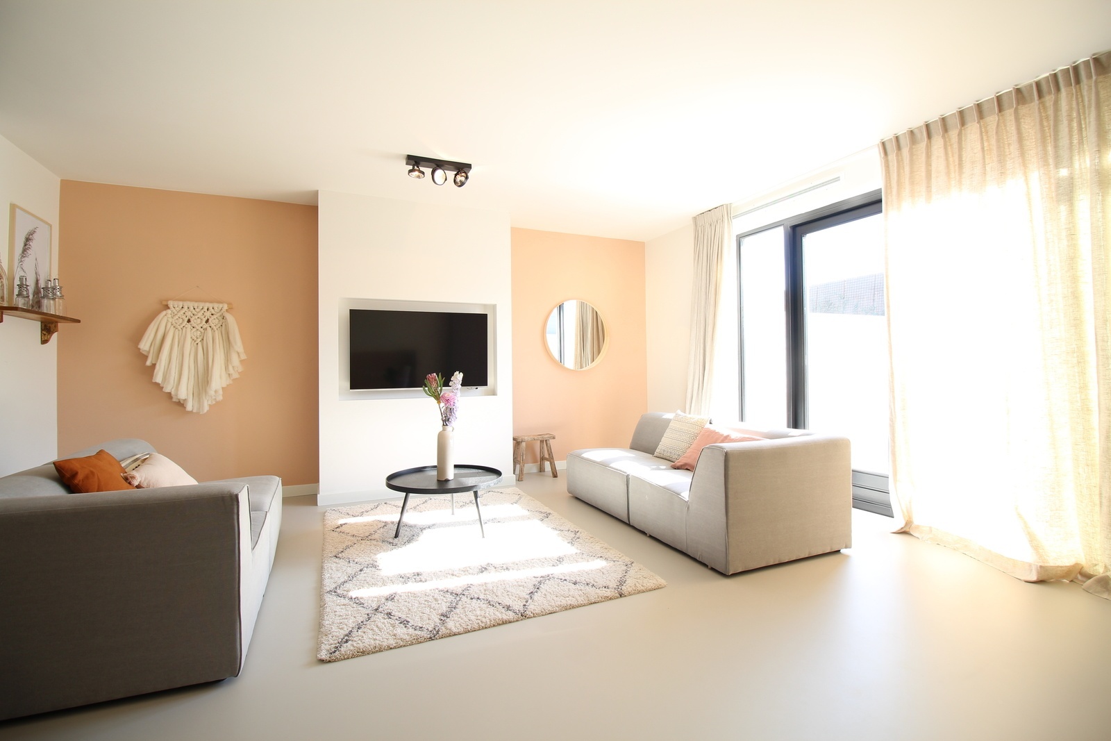PU-gietvloer van Motion #motionvloer #gietvloer #interieur #vloer