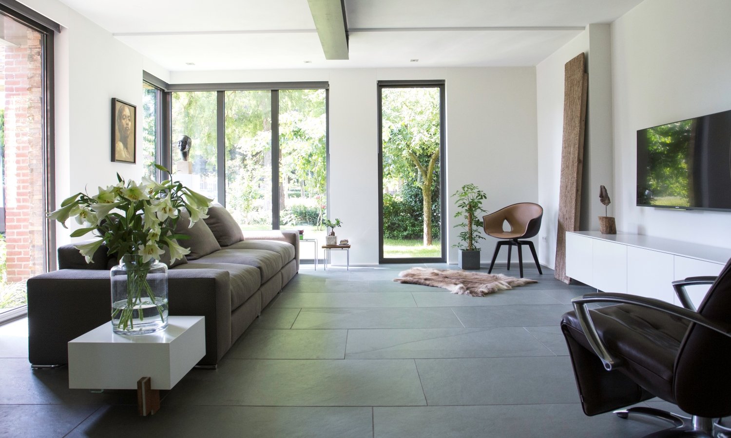 Natuursteen vloer via Nibo Stone #natuursteen #vloer #interieur #interieurinspiratie #nibostone