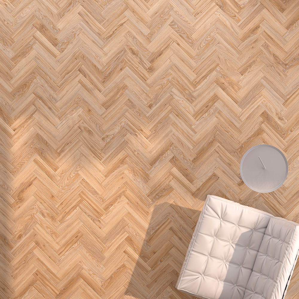 Moderne visgraat vloer - vinylvloer Moduleo Moods
