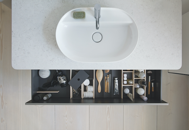 Duravit slim opbergen