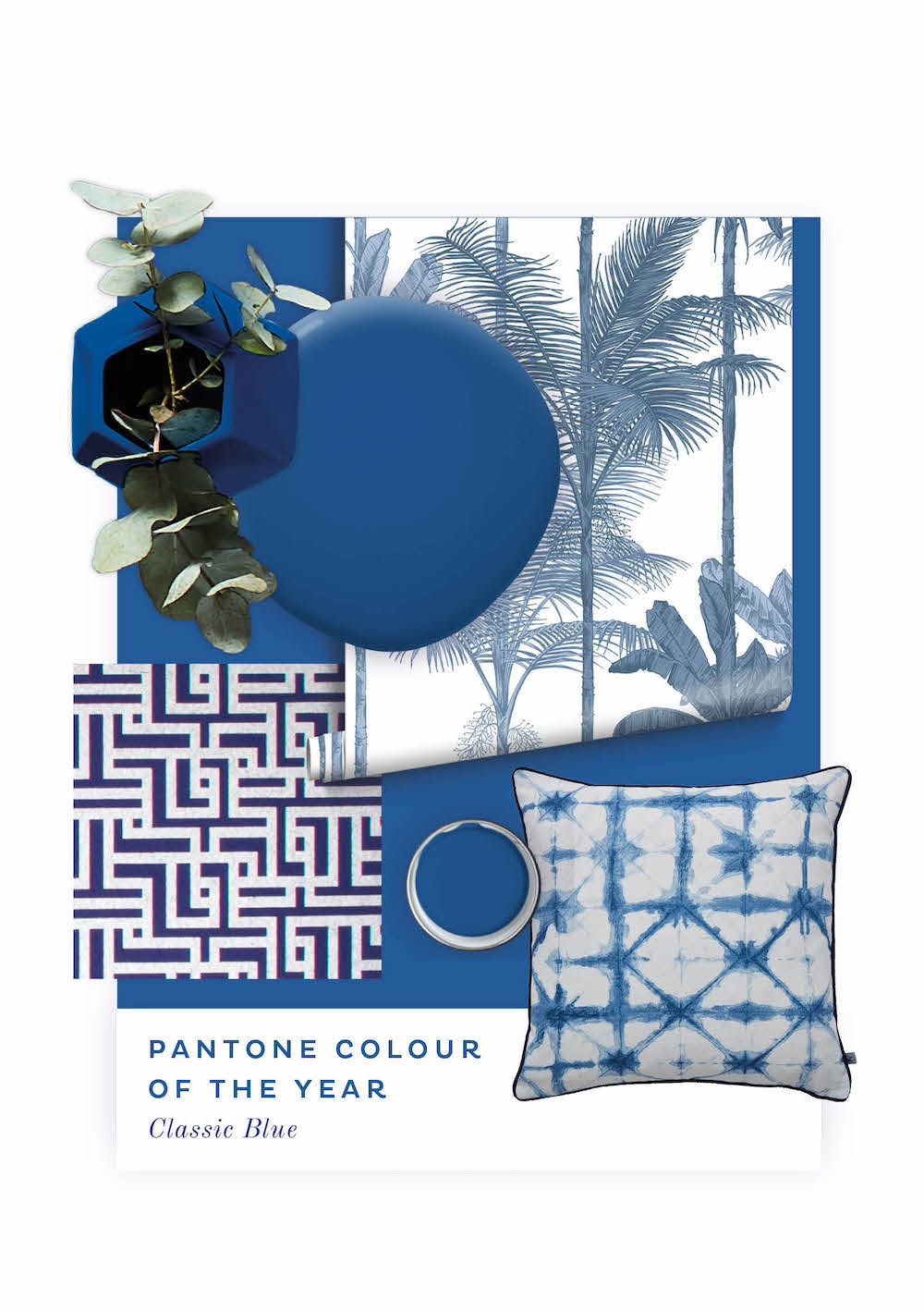 Pantone kleur van het jaar 2020: Classic Blue. #interieur #pantone #classicblue