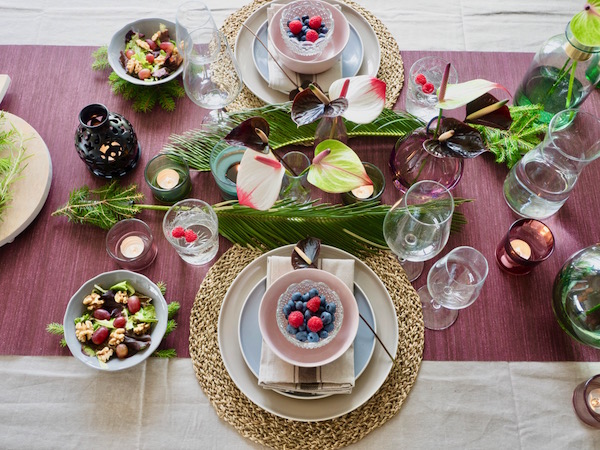 Anthurium op tafel