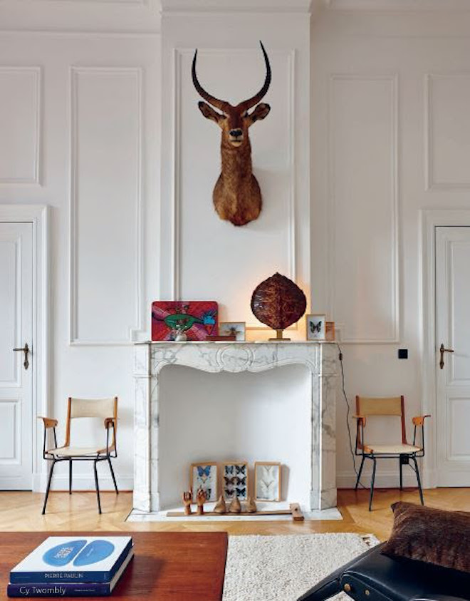 Boek vintage interieur