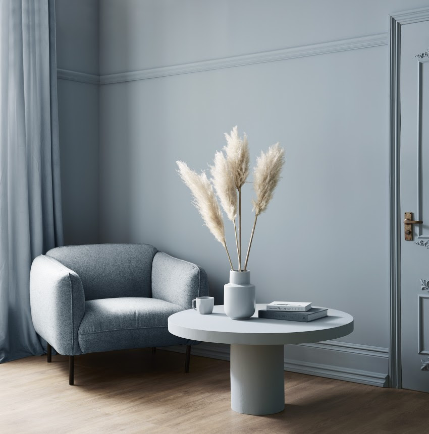 Interieurtrends. Kleur van 2022 Breathe #trends #interieur #interieurtrends #verf #kleur #grahambrown 