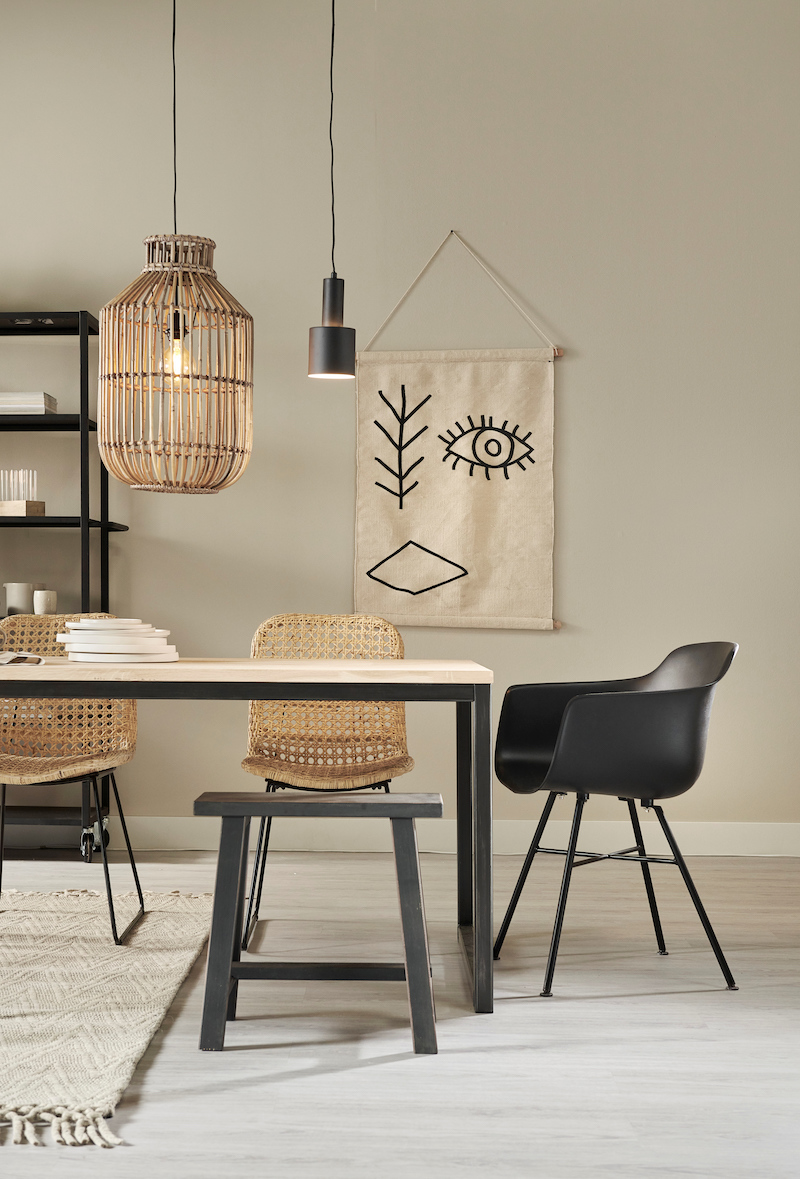 Interieurinspiratie. Eetkamer, eettafel mix & match #interieur #interieurinspiratie #karwei