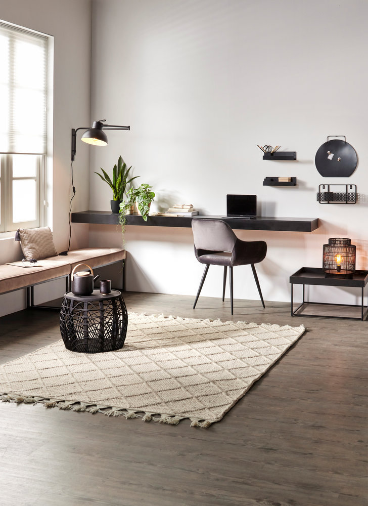 Interieurinspiratie. Thuiswerkplek: mix & match en maak een mooie plek om thuis te werken #interieur #interieurinspiratie #thuiswerken #thuiswerkplek #karwei