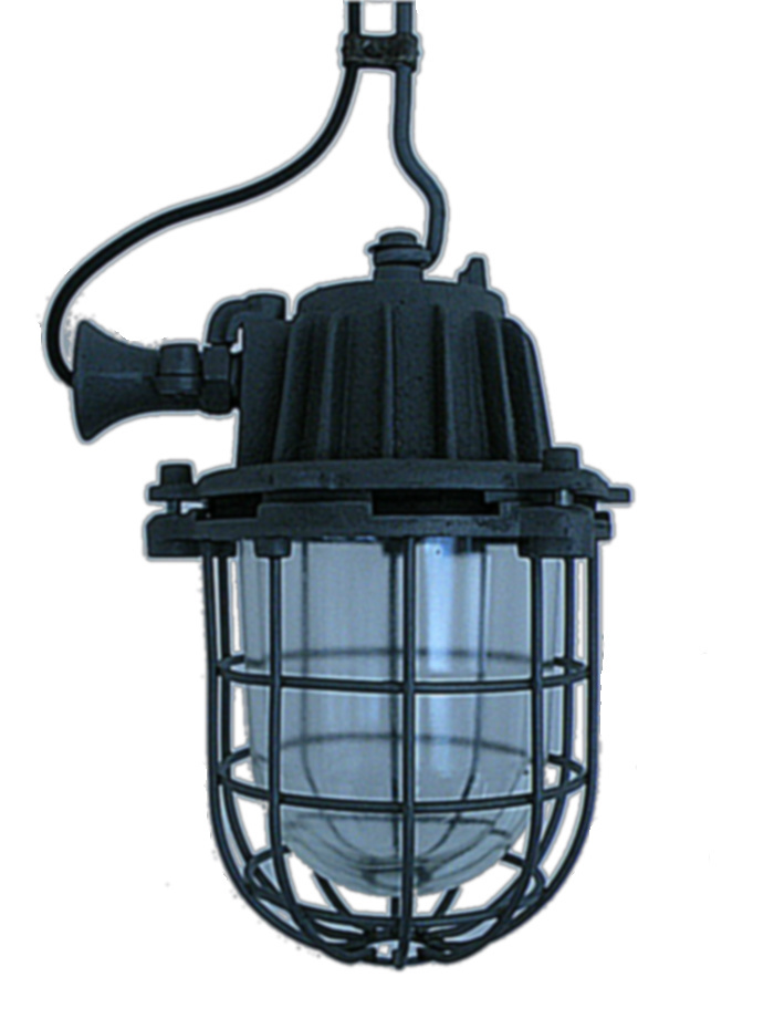 Vintage hanglamp bunkerlamp Bink lampen