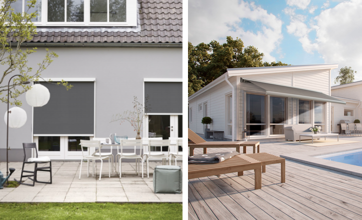 Luxaflex zonwering en screens #tuininspiratie #tuin #wonen #zonwering #luxaflex