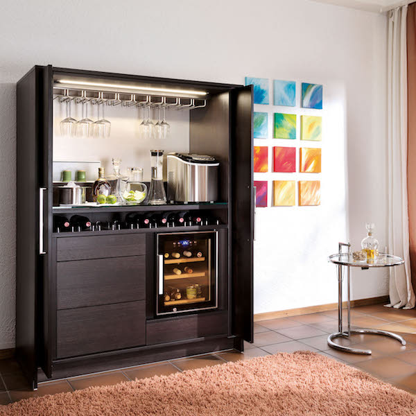 Poggenpohl stage themakasten: bar, keuken, ontbijt & garderobe ...