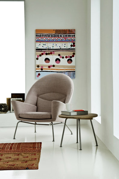 Oculus stoel by Wegner via Carl Hansen & Son