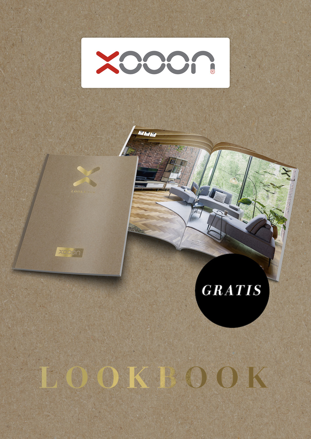 Bestel hier het gratis XOOON Lookbook voor interieurinspiratie #xooon #lookbook #designmeubelen