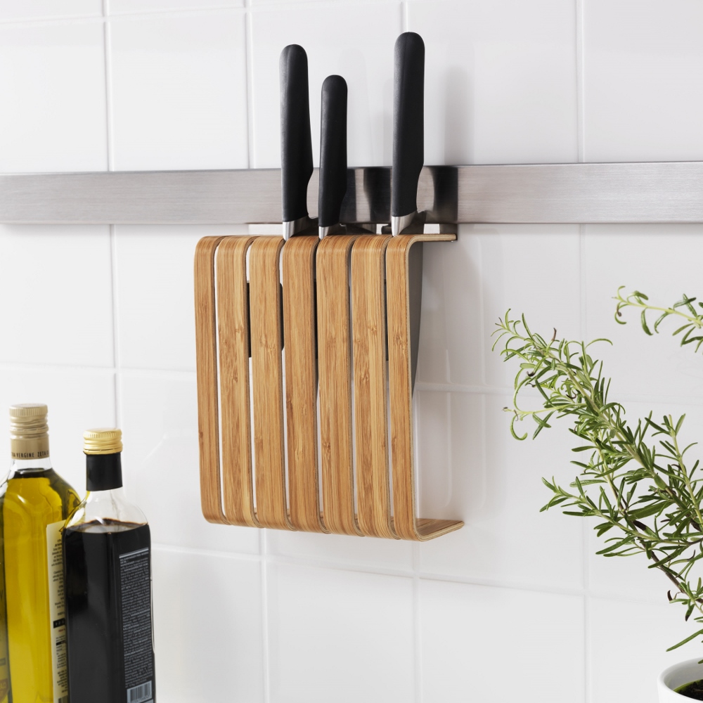 Messenhouder met magneten - Ikea Rimforsa serie keukenaccessoires