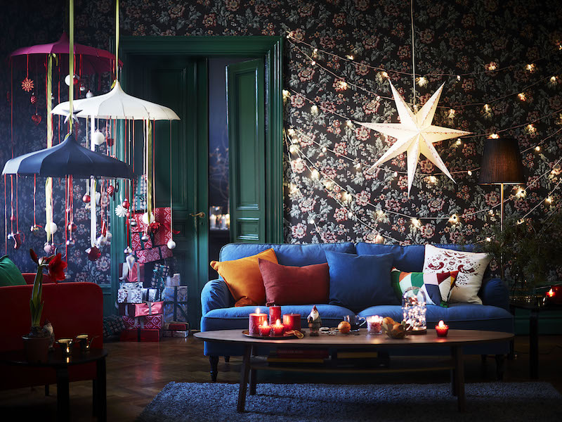 Breng je huis in feestelijke kerstsfeer met de nieuwe Vinter collectie van IKEA #kerst #kerstversiering