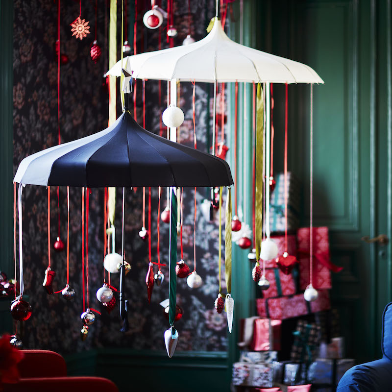 Breng je huis in feestelijke kerstsfeer met de nieuwe Vinter collectie van IKEA #kerst #kerstversiering