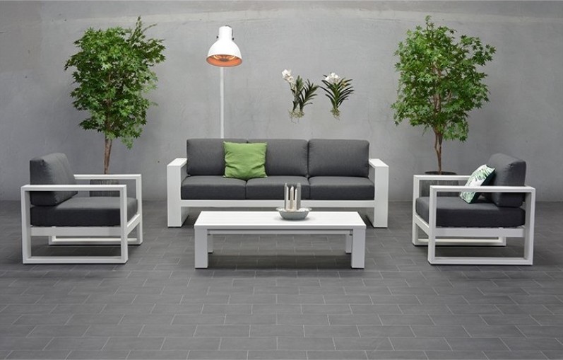 Tuinmeubeltrend: aluminium design #tuinmeubelen #tuin #tuintrends #tuininspiratie